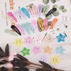 Starneey 100 Pcs Hair Clips Cute Hair Clips Girl Mini Metal Snap Hair Clips Barrettes Candy Color Small Hair Pins Hair Accessories for Kids, Baby, Teens, Toddlers, Women