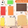 CY2SIDE 24PCS Thanksgiving Thankful Cards Foam Craft Kit for Kids DIY Turkey Greeting Cards with Envelopes Thanksgiving Gift Cards for Mother Father Teacher Fall Paper Craft Kit School Art Activity