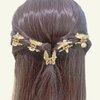 Starfish Hair Claw Clips, 5 Pieces Small Metal Seashell Hair Clips, Hair Accessories for Women and Girls