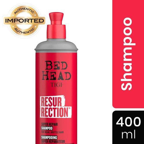 TIGI Bed Head RESURRECTION REPAIR SHAMPOO FOR DAMAGED HAIR 13.53 fl oz