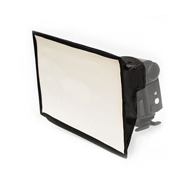 LimoStudio 8" x 12" Portable Universal Flash Softbox/Diffuser for Digital SLR Camera, AGG1715