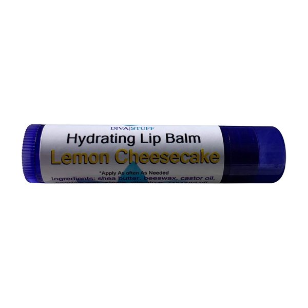 Best Formula Fun Flavored Lip Balm by Diva Stuff, Lots to Choose from and Super Soft Lips (Lemon Cheesecake)