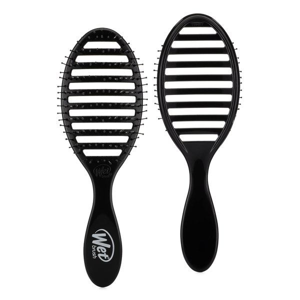 Wet Brush Speed Dry Hair Brush, Gravel (Terrain Textures) - Vented Design and Ultra Soft HeatFlex Bristles Are Blow Dry Safe With Ergonomic Handle Manages Tangle and Uncontrollable Hair - Pain-Free