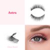 Silly George SuperNatural Series Starter Kit - Pretty Lashes with Adhesive Eyeliner | Clear Band gives Lashes Natural Look | Extra Strong Hold for False Eyelashes (Astra, LinerBond™ Clear)