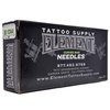ELEMENT TATTOO SUPPLY - Tattoo Needles - Long Bar - Curved Mag - Magnum - Box of 50 - Long Taper - Box of 50 Pins 11CM