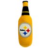 BEST PLUSH CAT TOY NFL PITTSBURGH STEELERS Complete Set of 3 piece Cat Toys filled with Fresh Catnip. Includes: 1 Helmet Cat Toy, 1 Football Cat Toy with Feathers & 1 Beer Bottle. Beautiful Team LOGOS