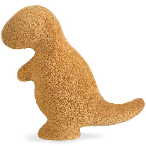 Dino Nugget Pillow for Birthday Gifts, Chicken Dinosaur Nuggets Plush Funny Gifts for Boys Girls, Plush Nuggets Dinosaur Stuffed Animal, Dino Pillow Cute Dinosaur Gifts for Kids (Small, Tyran Rex)