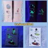 Space Party Supplies, Solar System Luminous Temporary Tattoos for Boys, Space Glow Birthday Party Decorations Favors for Kids, Space Fake Tattoos Stocking Stuffers Accessories (10 Sheets)