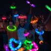 Glow Sticks Party Pack 12 PCS-Glow in Dark Party Favor Supplies for Kids,Light Up Glow Necklaces Bracelets Accessories for Toddlers,Neon Party Decorations for Valentines Mardi Gras Birthday Camping