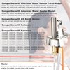 Upgrade 100112330 Water Heater Pilot Assembly, Replace 9007876 Thermopile for Water Heater, Compatible with 300 301 Series Whirlpool Water Heater Parts & A.O.Smith, American, State, Kenmore, Reliance