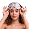 Grace & Company Silky Satin Eye Mask for Women - Premium Satin Silk Sleep Mask - Hydrating, Ultra Soft & Lightweight Vegan Sleeping Mask - Serafina