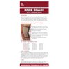 OTC Knee Brace, Hinged Bars, Knit Elastic