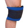Theramed Ice Pack for Injuries - Gel Ice Pack Reusable with Straps - for Back Pain, Neck Pain, Knees, Ankles Elbows, Medium, 11" x 6"