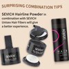 SEVICH Hair Fibers for Thinning Hair, Hair Building Fibers Instantly Thicker & Fuller Look,Hair Powder for Men & Women 25g Medium Brown