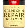 AYADARA Crepey Skin Repair Treatment 8oz, Firming Lotion for Loose Skin, Crepe Corrector Collagen Cream for Body Skin-Tightening, Wrinkle Cream for Face, Neck, Arms and Legs, 500+ Uses