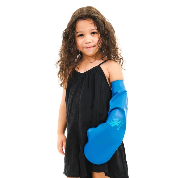 BLOCCS Waterproof Cast Cover for Shower Arm- Child Arm Cast Protector for Shower or for Swimming - #CA79-S - Child Arm (Small)