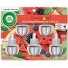 Air Wick Plug in Scented Oil Refill, 5 ct, Fresh Watermelon & Berries, Air Freshener, Essential Oils, Spring Collection