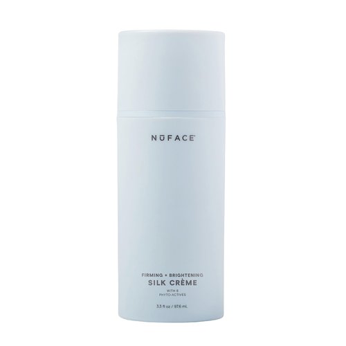 NuFACE Silk Creme Activator - Brightening & Firming Conductive Serum for Microcurrent - Powered by IonPlex, 8-Phyto Actives & Hyaluronic Acid to Enhance Microcurrent Facial Device Results (3.3 oz)