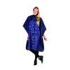 Betty Dain Bleach-proof All Purpose Styling Cape, Material Defends Against Bleach Stains, Color Proof, Chemical Proof, Waterproof, Lightweight Embossed Nylon, Purple
