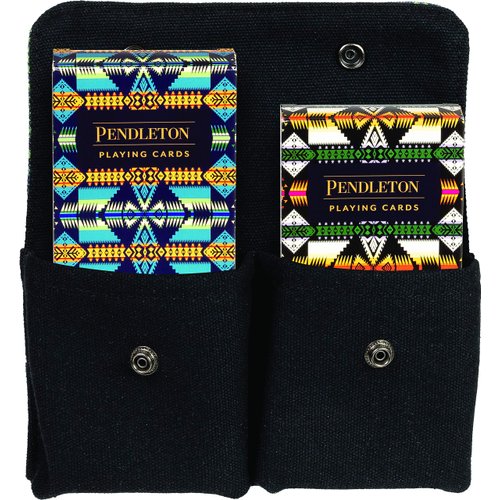 Chronicle Books Pendleton Playing Cards: 2-Deck Set (Camping Games, Gift for Outdoor Enthusiasts)