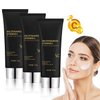 Nicotinamide Vitamin C Plain Face Cream,Nicotinamide Vitamin C Black Tube Skin Cream,Multifunctional Smooth Hydrating Nicotinamide Makeup Cream, Moisturizing Nude Lazy Skin Cream (3pcs)