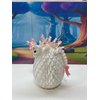 3D Printed Baby Dragon with Dragon Egg, 6" Articulated White and Pink Cherry Blossom Baby Dragon, Home Decor Executive Desk Toys,Fidget Toys for Autism/ADHD BD004-WHT