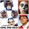 CAHIUYOA 3PCS Eye Black Stick for Sports,Professional Eyeblack Sports Football Baseball Softball Eye Black Face Body Paint Stick Makeup