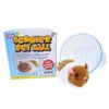 Westminster Happy Hamster - Brown, 4-Inch, Plastic Animal Toy Figure, Modern Style, Ages 3+