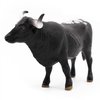 Gemini&Genius Farm Animal Toys, Longhorn Cow Action Figure, Hand Painted, 6 Inches Length, Realistic and Durable Farm Toys for Children Boys and Girls Gift (1209)