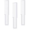 Potchen 3 Pieces Clipper Cutting Comb, Styling Comb, Barber Blending Styling Hair Comb, Heat Resistant Hair Cutting Combs for Barbershops, Households, Men and Women (White)