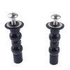 Toilet Seat Hinge Screw Compatible with TOTO Toilet, Expanding Rubber Bolt Top Nuts Set for Top Mount Toilet Seat Tightening Kit Replacement,Toilet Seat Blind Hole Fixing Kit for TOTO Toilets,2 Pack