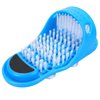 MIKIMIQI Magic Feet Cleaner Brush Simple Foot Scrubber Feet Shower Spa Easy Feet Cleaning Slipper Exfoliating Foot Massager Brush for Unisex Adults, 1 Pack