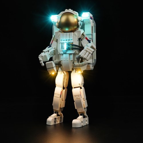 DALDED LED Lighting Kit for Lego Creator 3-in-1 Space Astronaut, LED Light Compatible with Lego 31152 Building Block Models (Not Include Lego Set)