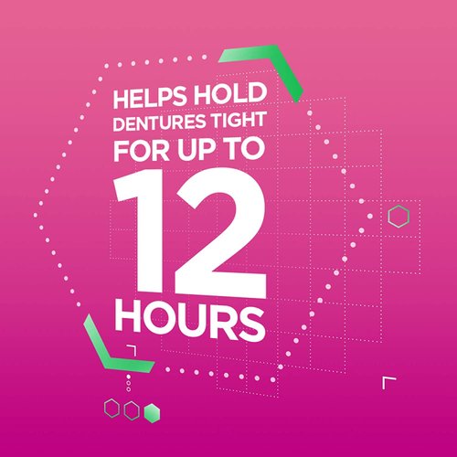 SUPER POLIGRIP Denture Adhesive Cream Original 2.40 oz (Pack of 6)