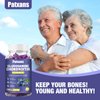 Patxans 2 Packs 3000MG Glucosamine Chondroitin Gummies - Extra Strength Joint Health & MSM Elderberry Natural Joint Support Supplement, Flexibility, Antioxidant Immune Support for Adults, 120 Gummies.