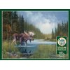 Cobble Hill 1000 Piece Puzzle - Moose Lake - Sample Poster Included