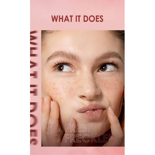 PICKX Freckle Pen Faux Freckle Pen Colour Pop Freckle Pen Supernaturally Realistic Freckles Makeup Brush Fantastic Freckles Pen Long-lasting Waterproof Soft-point Absorbent Pen For a Natural and Easy Makeup Look (dark brown)