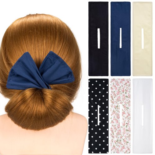 CustomyLife 6pcs Non-Slip Multicolored Twist Hair Shaper for Women, Adjustable French Hair Curler Accessories for Long Curly Straight Thick Thin Hair