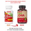 DEVA Vegan Vitamins Chia Seed Oil, Packed with Omega 3, 6, 9 & Other Essential Fatty Acids, Cold-Pressed & Unrefined, 90 Capsules