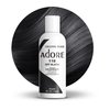 Adore Semi Permanent Hair Color - Vegan and Cruelty-Free Hair Dye - 4 Fl Oz - 118 Off Black (Pack of 1)