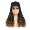 AliRobam Hat Wigs Baseball Cap with Boho Senegalese Twist Braids Hair extensions Hat With Braided Hair attached for Black White woman (14inch, T30)