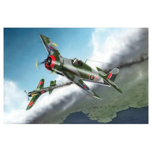 Hobby Boss British Fleet Air Arm Hellcat Mk.I Airplane Model Building Kit