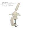 Wig Stand, Wig Mannequin Head Stand, Adjustable Mannequin Head Base Holder for Styling Training Hairdressing, Mannequin Head with Clamp for Hat Display