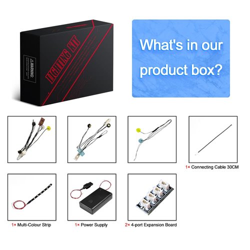 VONADO Led Light Kit Compatible with Lego Friends Friendship Tree House 41703 Building Kit (Not Included Lego Model), Creative Decoration Lights Set Compatible with 41703 (Only Light Kit)