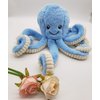 My Super Star Octopus Stuffed Animals, Octopus Plush Toys for Kids Girls Boys Friends Family Birthday Xmas Gift Present Sea Critters (Blue, Medium (15.7''))