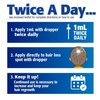 Equate Hair Growth Solution for Men - 1-Month Supply, 2 fl oz + Createandbundle Sticker