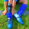Vizari Malaga Soccer Shin Guards for Kids | Youth Soccer Gear for Boys Girls | Protective Soccer Equipment | Adjustable Straps