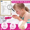 Kids Makeup Sets for Girls, Washable Kids Makeup Kit Girl Toys, Real Girls Makeup Kit Princess Pretend Play Cosmetic Set, Birthday Gifts Christmas Toys for Girls 3 4 5 6 7 8 9 Year Old