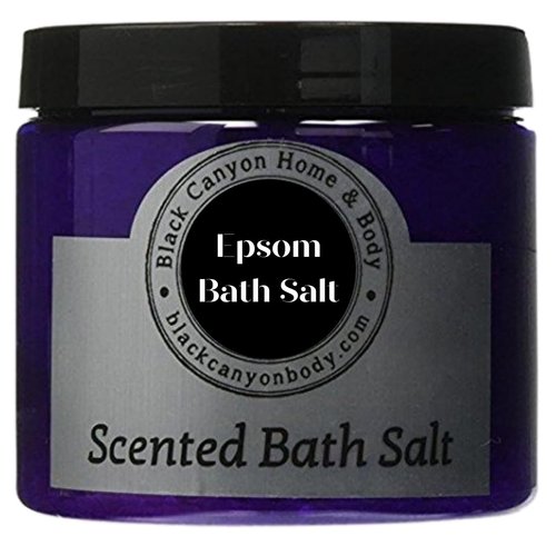 Black Canyon Peanut Butter Cups Scented Epsom Salt Bath Soak with Jojoba Oil, 16 Oz
