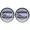 Premium 100% Soy Candles-Set of 2-2oz Tins - Nag Champa:The Aroma of Incense; Patchouli, Sandalwood, and Dragon's Blood Working Together to Create This Wonderful Blend.